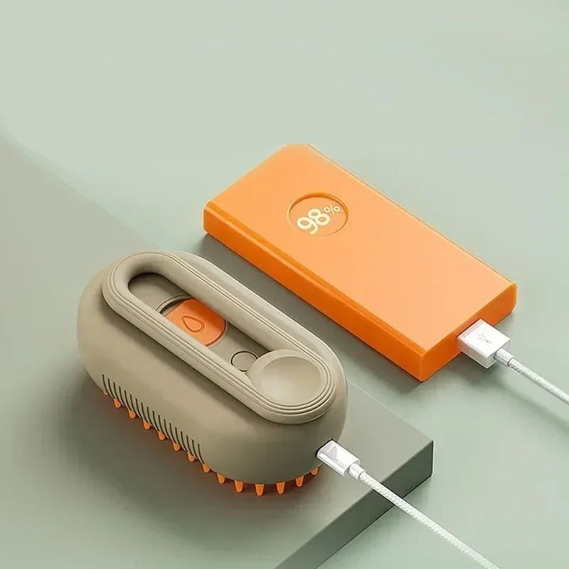 Brush GO Cepillo de limpieza y masaje eléctrico para mascotas