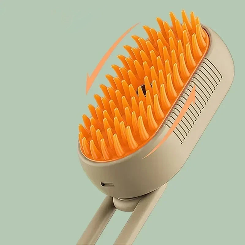 Brush GO Cepillo de limpieza y masaje eléctrico para mascotas