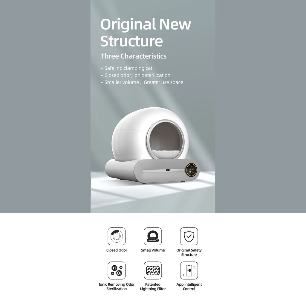 Clean Box Arenero Inteligente con autolimpieza