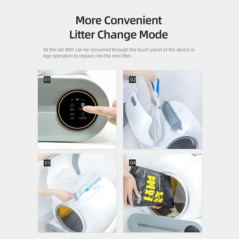 Clean Box Arenero Inteligente con autolimpieza